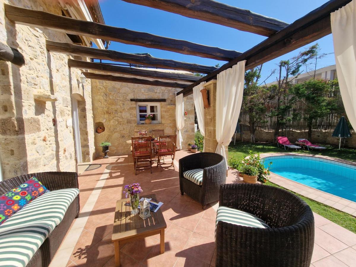 Rock House'S Villa Melody Platanias Exterior foto